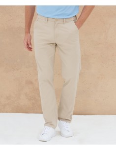 H-H650-Mens Stretch Chino with Flex Waistband 2